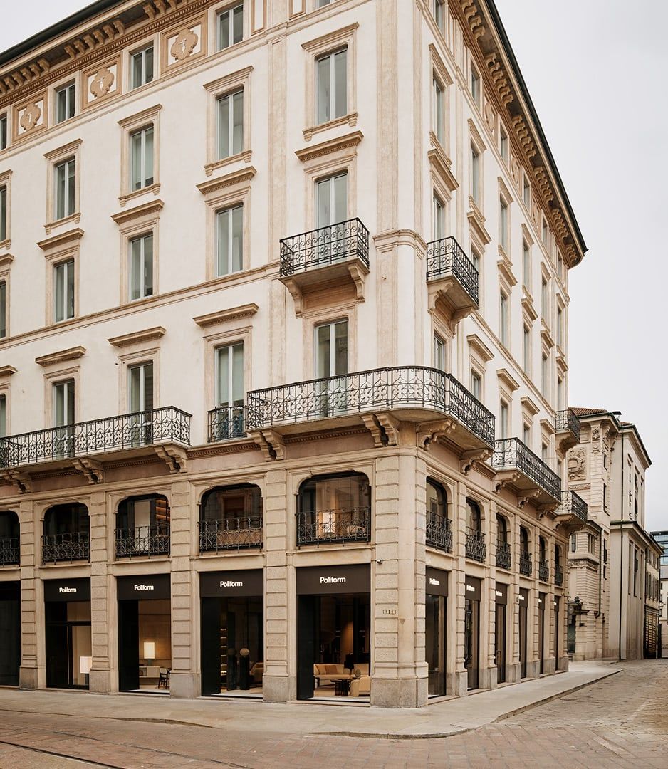 Poliform открыл флагманский салон на Piazza della Scala