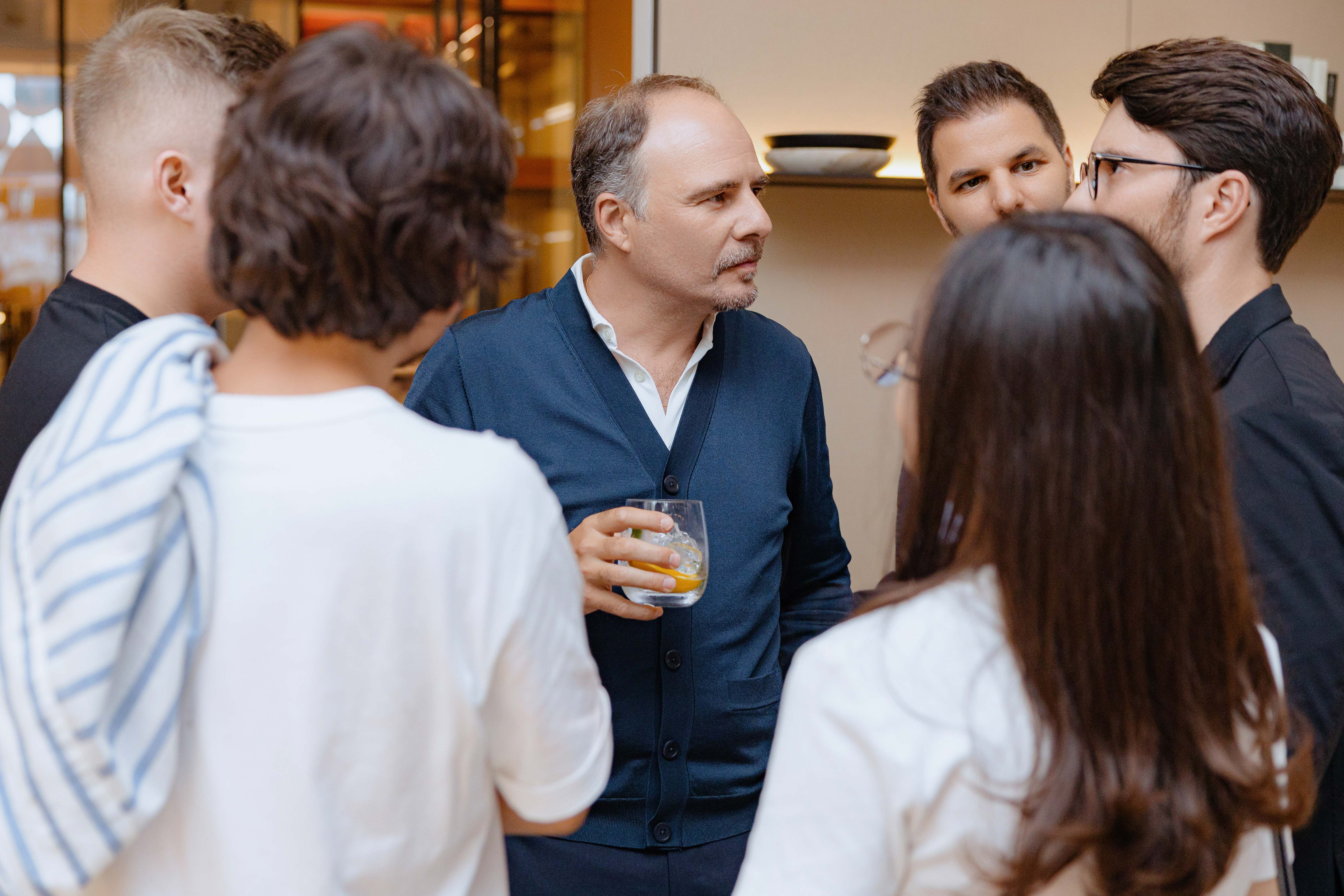 Закрытое мероприятие в шоуруме с Эммануэль Галлина